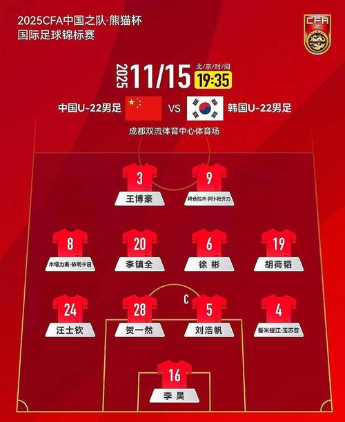 U23国足新一期名单：姚浩洋、依木兰在列，汪士钦回归